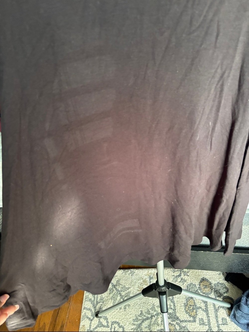 Lou & Grey Long Sleeve Tunic Dress in Black - Picture 4 of 5